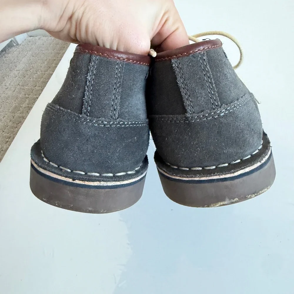 Kenneth‎ Cole Reaction Desert Sun Suede Chukka Boot Grey Mens Size 10